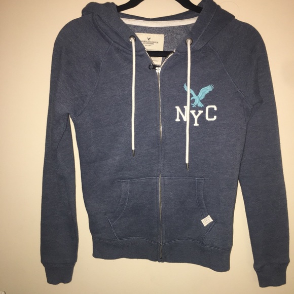American Eagle Hooded Zip up - Picture 1 of 4